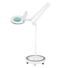 Lupenlampe LED 60 SMD 5D mit Standfuß Elegante 6025 Weiß
