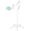 Lupenlampe LED SMD 5D mit Standfuß Glow Moonlight 8012 Weiß