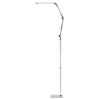 LED-Lampe mit Stativ und einstellbarer Farb- und Lichtintensität Yoga 22W Silber