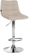 Barhocker 107 Stoff Creme