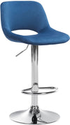 Barhocker 106 Samt Blau