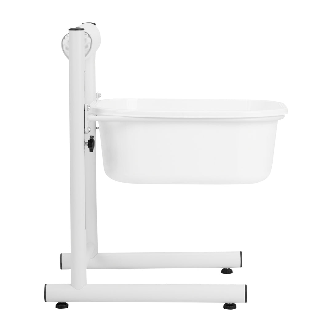 Fußbadewanne Pediküre Höhenverstellbar Weiß - Bild 4