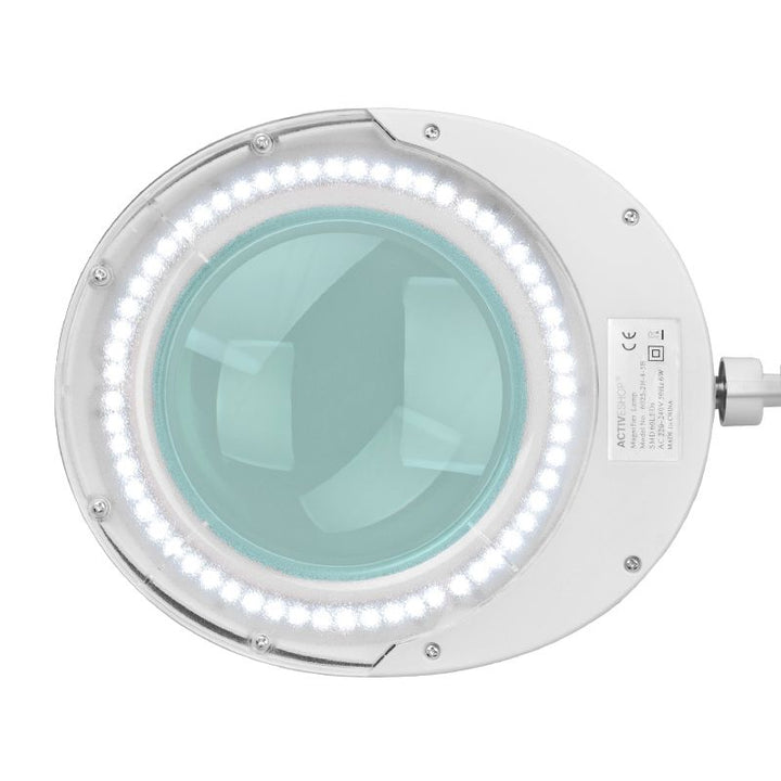 Lupenleuchte Elegante 6025 60 SMD-LED 5D mit Standfuß Weiß 5