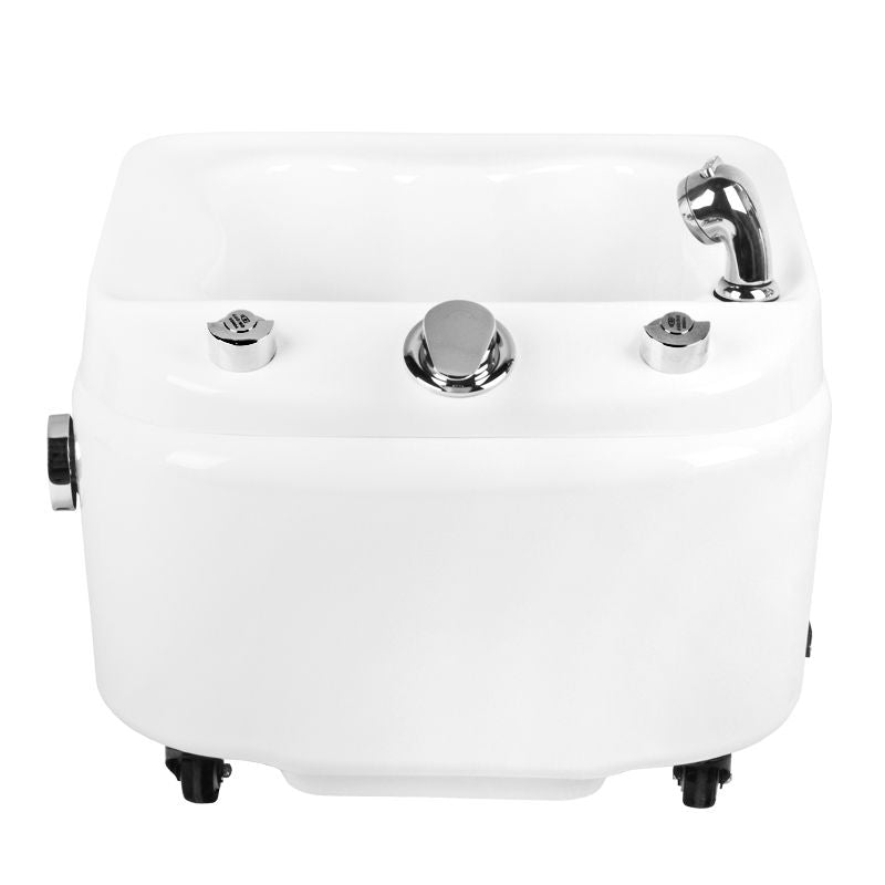 Fußsprudelbad Pediküre mit Hydromassage Azzurro A023 Weiß - Bild 2