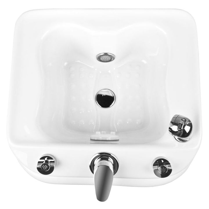 Fußsprudelbad Pediküre mit Hydromassage Azzurro A023 Weiß - Bild 5