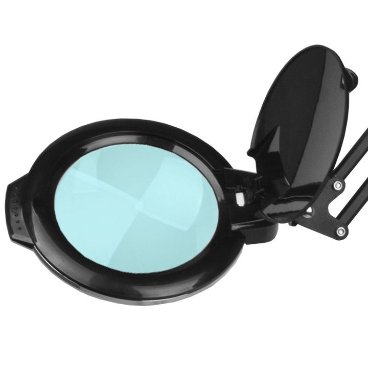 Lupenleuchte SMD-LED Glow Moonlight 8012 5D mit Schraubzwinge Schwarz 2