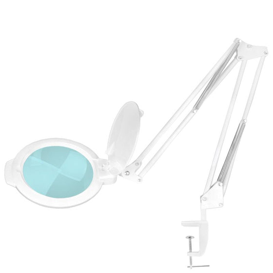 Lupenlampe LED SMD 5D mit Schraubklemme Glow Moonlight 8013 Weiß