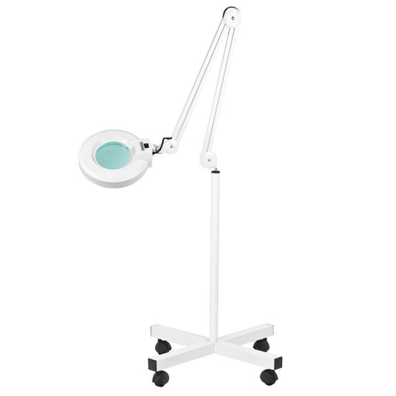 Lupenleuchte auf Stativ 5D S4 Weiß