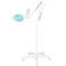 Lupenlampe LED SMD 5D mit Standfuß Glow Moonlight 8013 Weiß