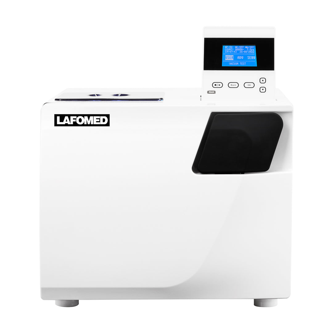 Autoklav Lafomed Compact Line LFSS08AC LCD mit Drucker 8 L Medizinische Klasse B - Bild 3