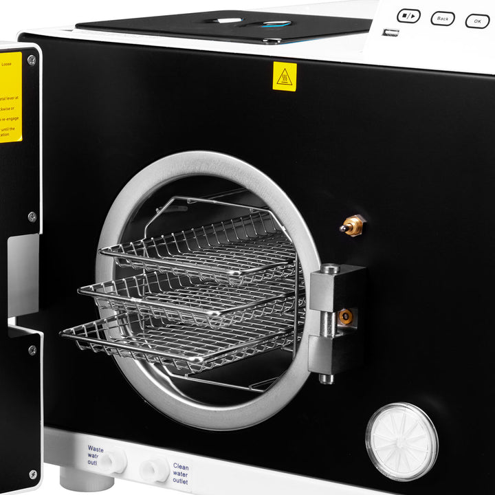 Lafomed Compact Line LFSS08AC LCD mit Drucker 8 L Medizinische Klasse B 9