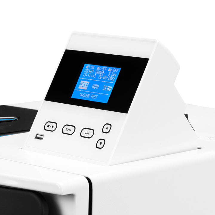 Autoklav Lafomed Compact Line LFSS12AC LCD mit Drucker 12 L Medizinische Klasse B - Bild 7
