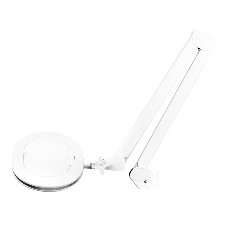 Lupenlampe LED 60 SMD 5D mit Schraubklemme Einstellbare Lichtstärke Elegante 6028 Weiß - Bild 2