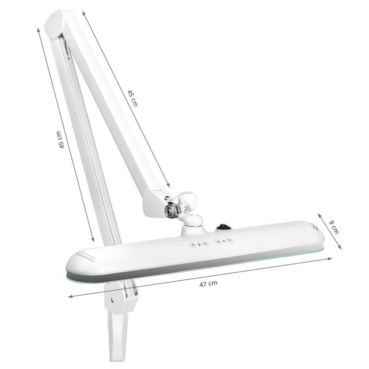 LED-Lampe mit Klemme und einstellbarer Farb- und Lichtintensität Elegante 801TL Weiß - Bild 8