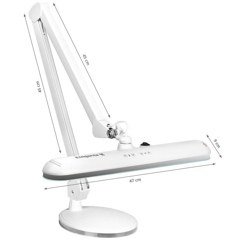 LED-Lampe mit einstellbarer Farb- und Lichtintensität Elegante 801TL Weiß - Bild 8