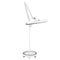 LED-Lampe mit Stativ und einstellbarer Farb- und Lichtintensität Elegante 801TL Weiß