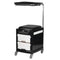 Rollhocker 16 Plus Schwarz/Weiß