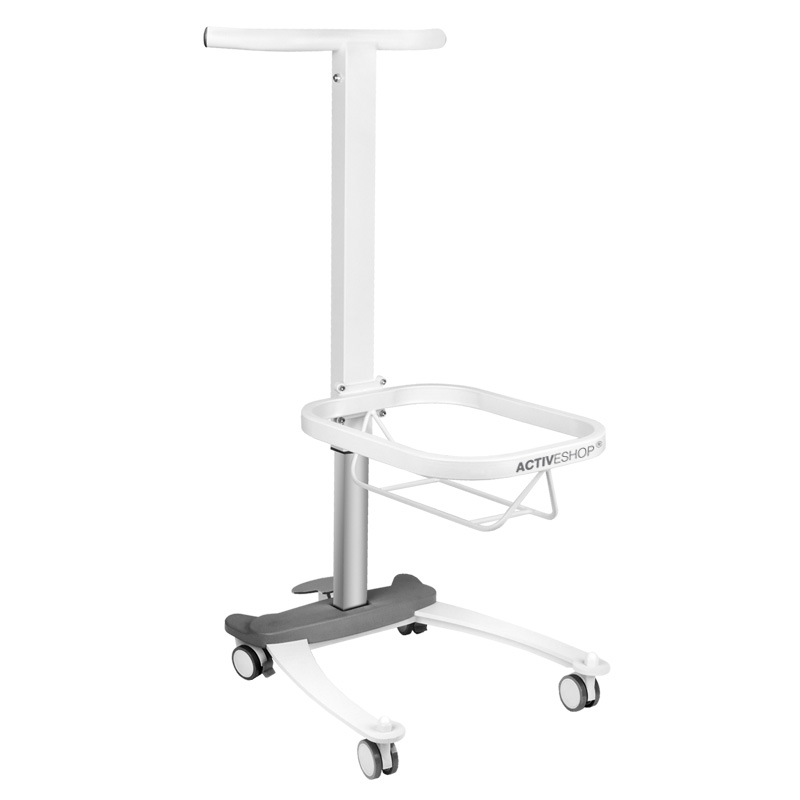 Fußbadewanne Pediküre Comfort auf Rollen mit Liftfunktion Weiß - Bild 8