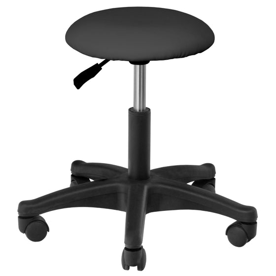Rollhocker Höhenverstellbar AM-312 Schwarz