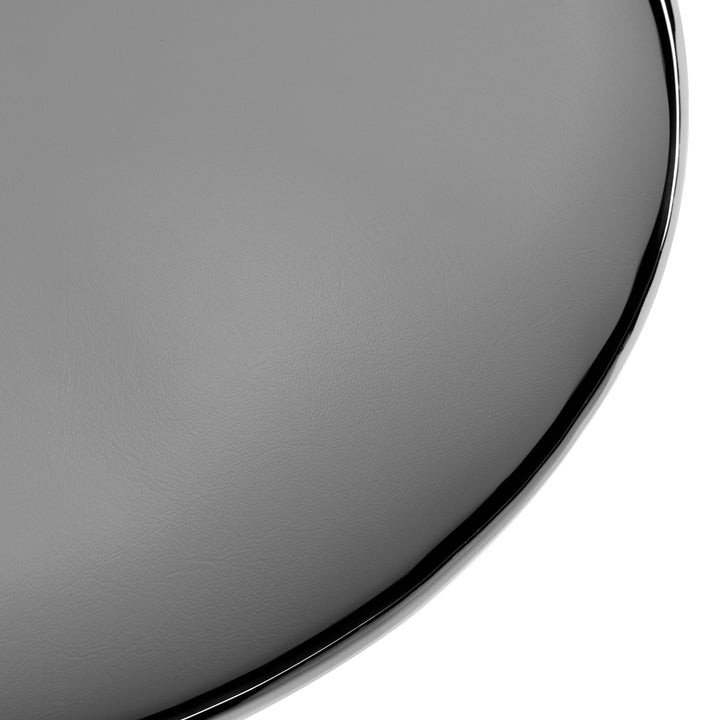 Rollhocker Höhenverstellbar mit Lehne Gabbiano Q-4599 Grau - Bild 5