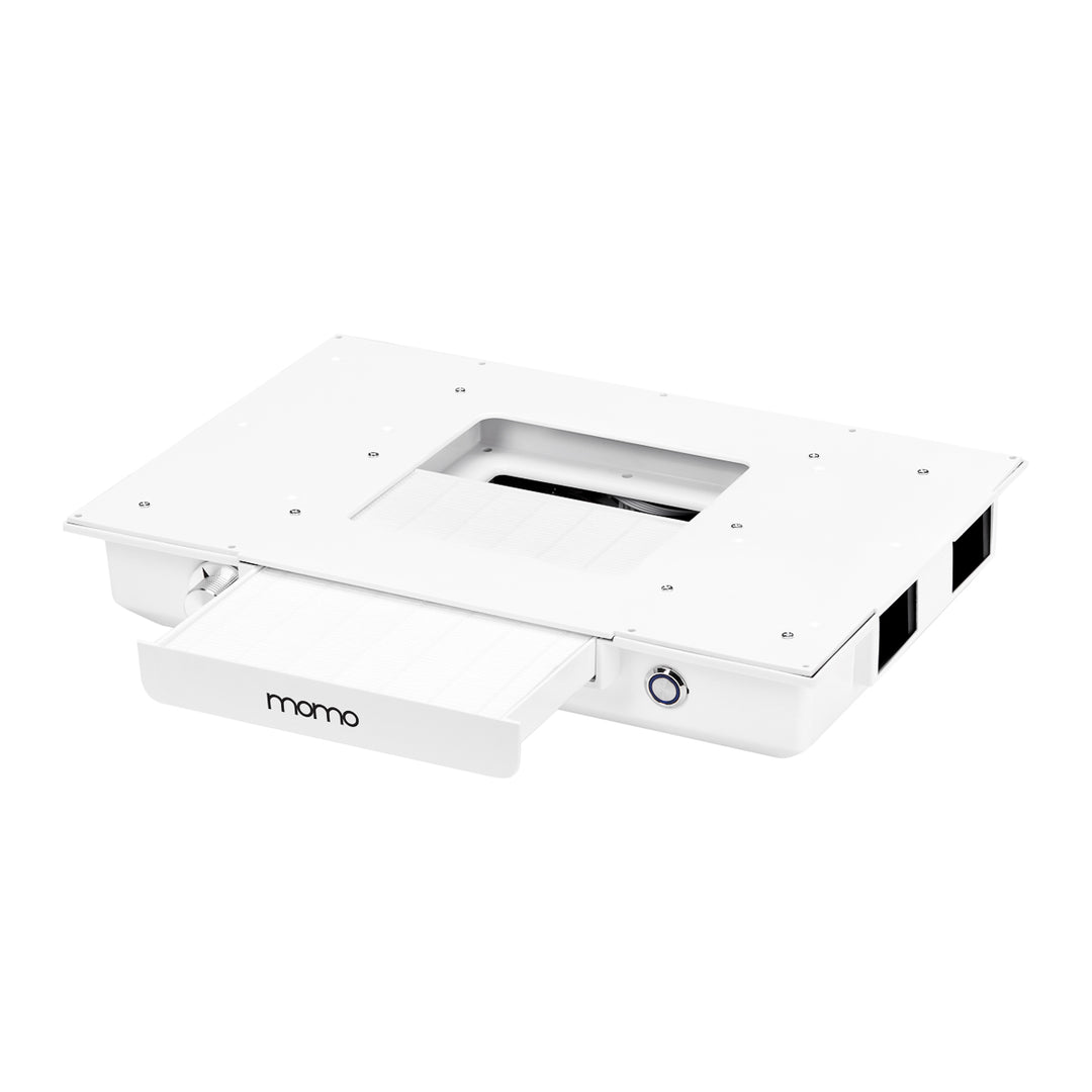 Staubabsauger Nägel Einbau Momo Professional J-02 Weiß - Bild 2