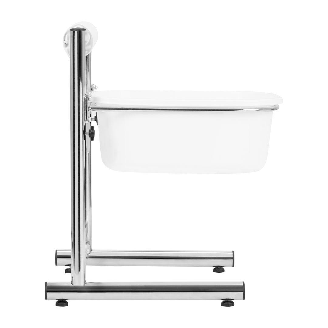 Fußbadewanne Pediküre Höhenverstellbar Chrom - Bild 4