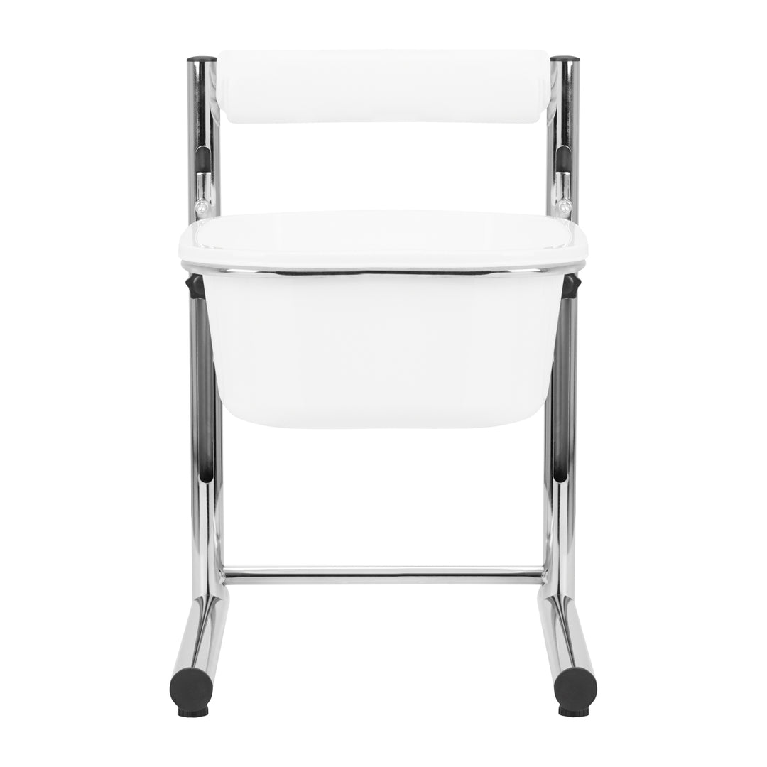 Fußbadewanne Pediküre Höhenverstellbar Chrom - Bild 5