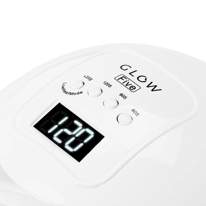 UV Lampe Nägel Dual LED Glow 5 48W USB Weiß - Bild 6