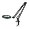 Lupenlampe LED SMD 8D mit Schraubklemme USB Glow 308 Schwarz