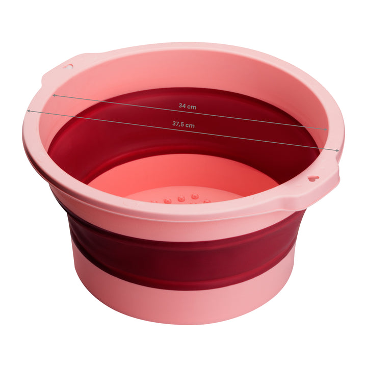 Pediküre Schüssel Faltbar Rosa - Bild 6