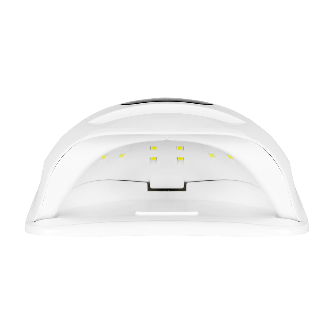 UV Lampe Nägel Dual LED Glow S1 168W Weiß-Silber