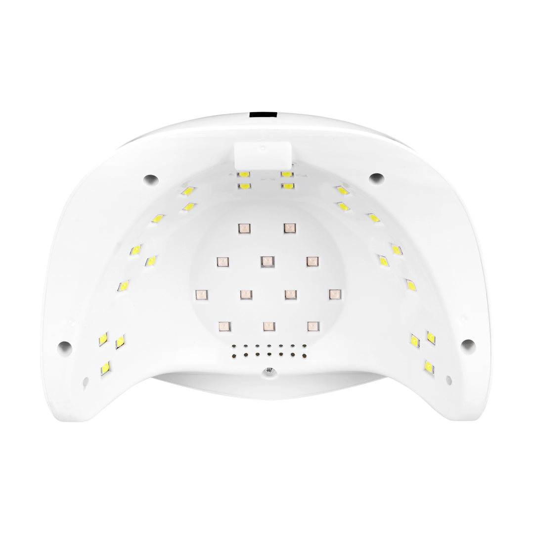 UV Lampe Nägel Dual LED Glow S1 168W Weiß-Silber - Bild 5
