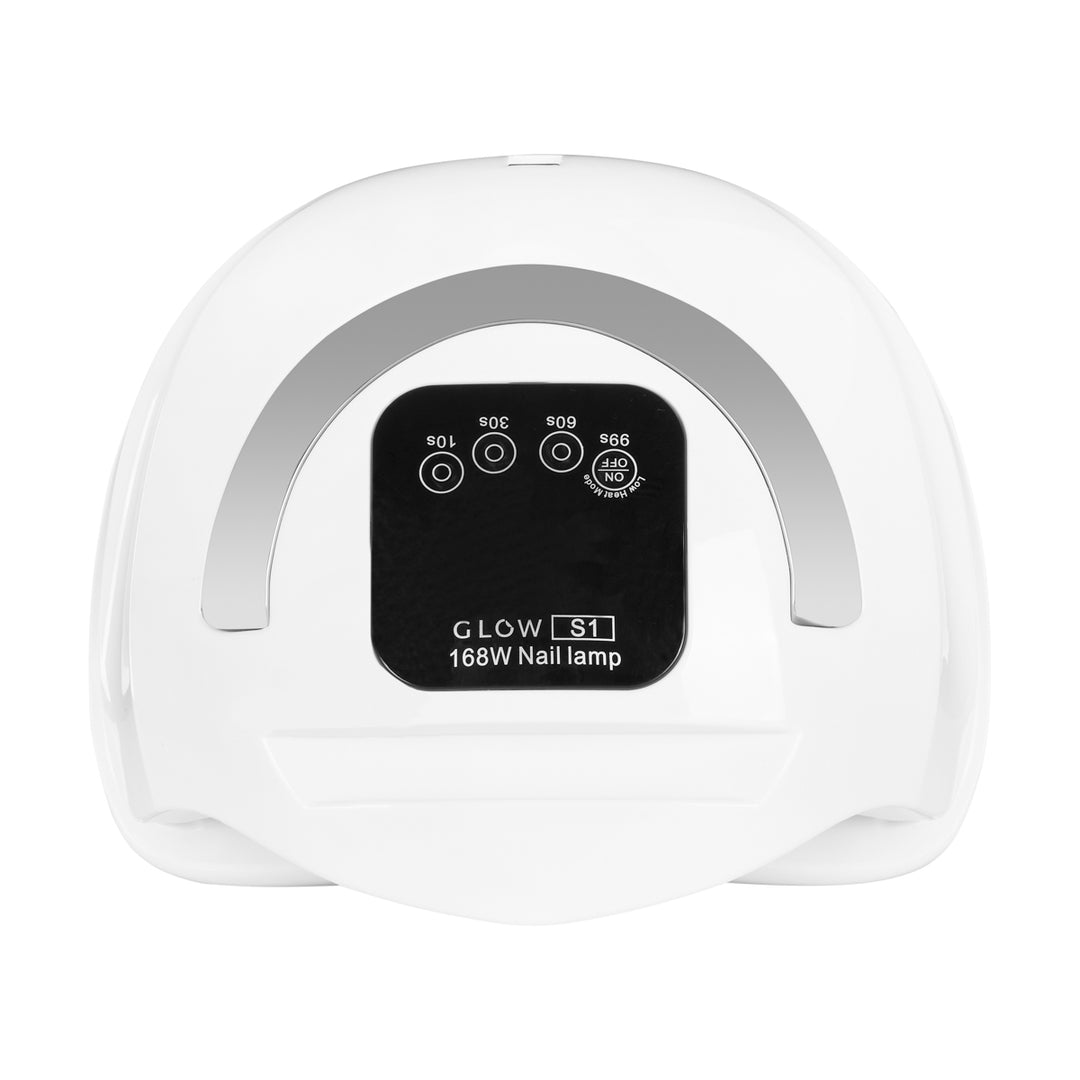 UV Lampe Nägel Dual LED Glow S1 168W Weiß-Silber - Bild 6