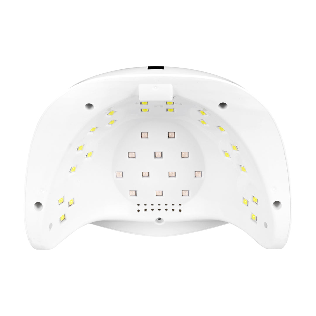 UV Lampe Nägel Dual LED Glow S1 168W Weiß-Rosa - Bild 5