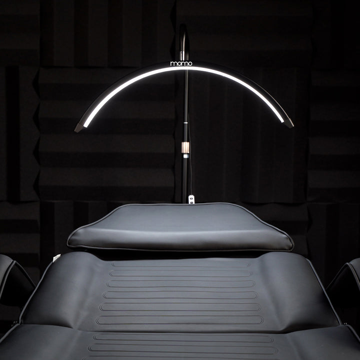 Wimpernlampe LED mit Stativ und einstellbarer Farb- und Lichtintensität Momo Moon MX6 Weiß - Bild 14
