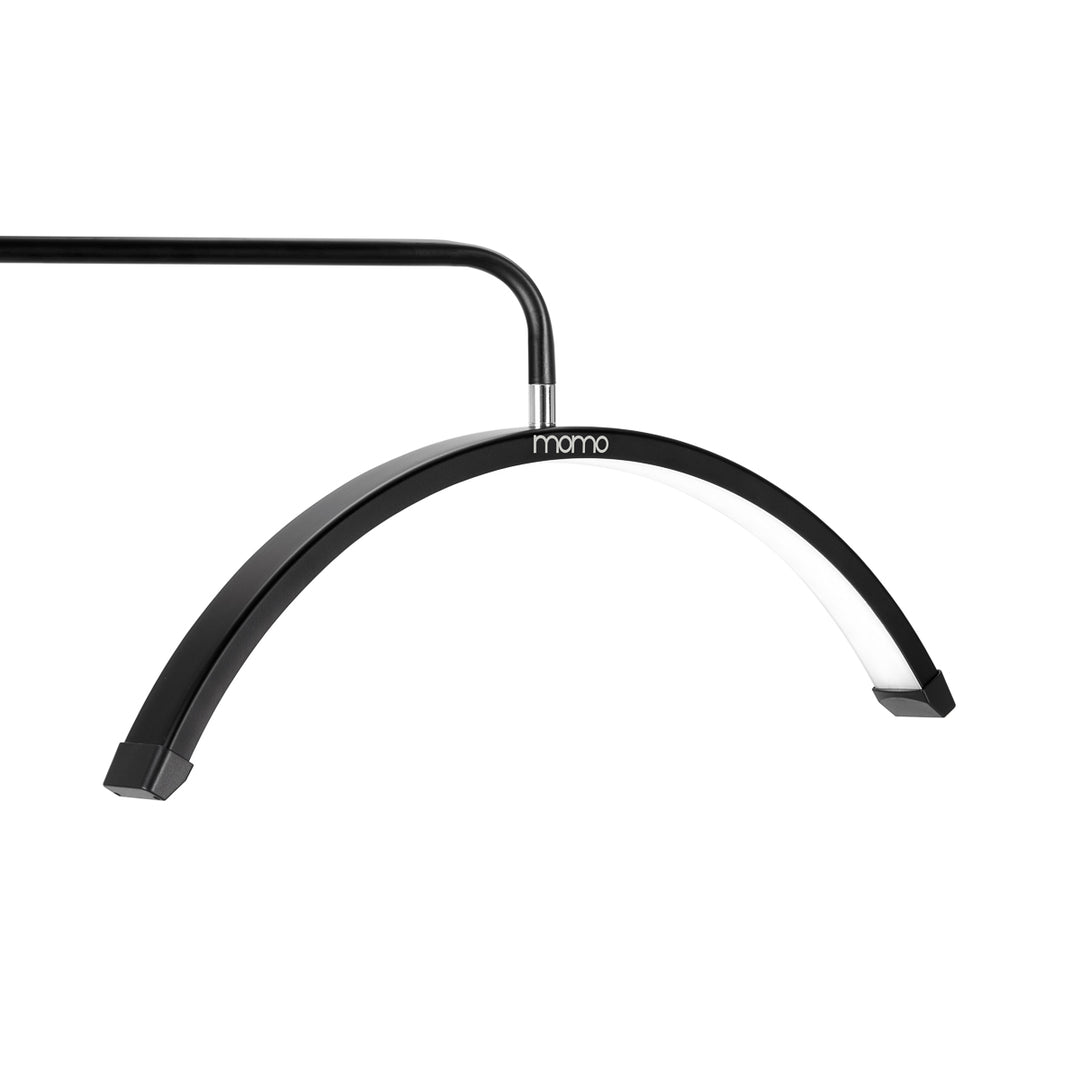 Wimpernlampe LED mit Stativ und einstellbarer Farb- und Lichtintensität Momo Moon MX6 Schwarz - Bild 7