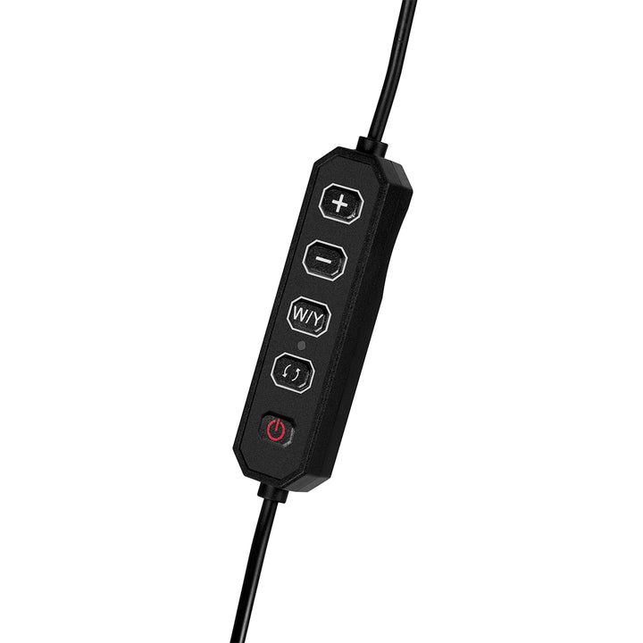 Wimpernlampe LED mit Stativ und einstellbarer Farb- und Lichtintensität Momo Moon MX6 Schwarz - Bild 11