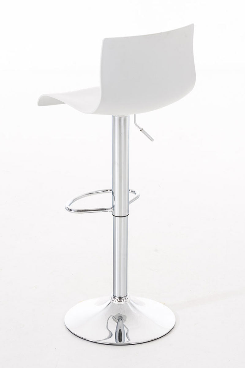 Barhocker 105 Kunststoff Weiß - Bild 5
