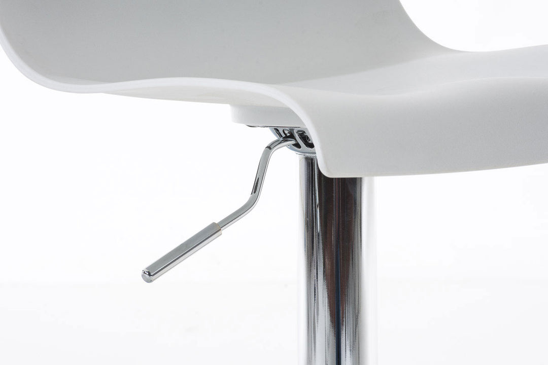 Barhocker 105 Kunststoff Weiß - Bild 7