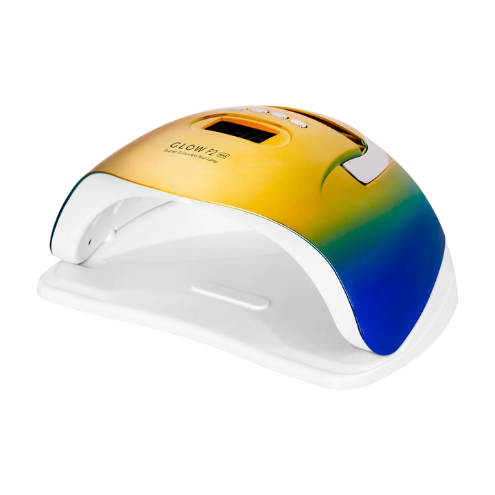 UV Lampe Nägel LED Glow F2 220W Gold-Blau - Bild 2