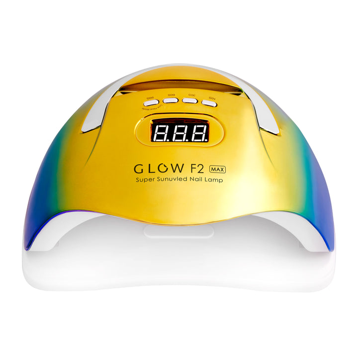 UV Lampe Nägel LED Glow F2 220W Gold-Blau - Bild 3