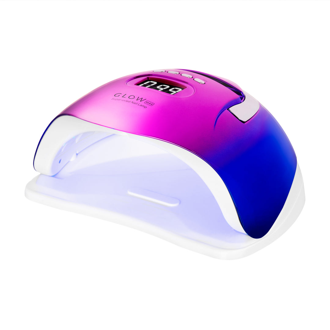 UV Lampe Nägel LED Glow F2 220W Rosa-Blau