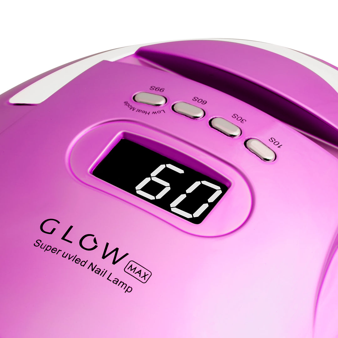 UV Lampe Nägel LED Glow F2 220W Rosa-Blau