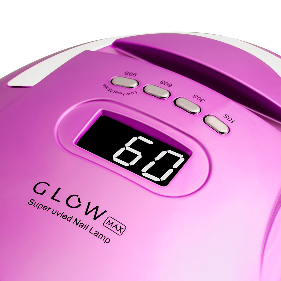 UV Lampe Nägel LED Glow F2 220W Rosa-Blau - Bild 4
