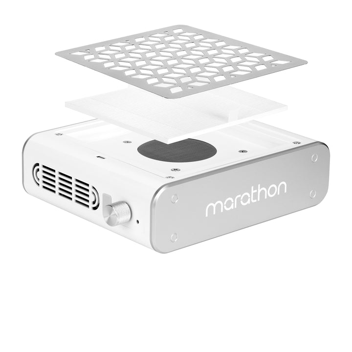Saeyang Staubabsauger Nägel Marathon Olimp 65W Weiß - Bild 3