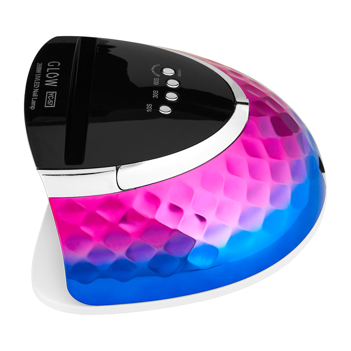 UV Lampe Nägel LED Glow YC57 268W Rosa-Blau - Bild 6