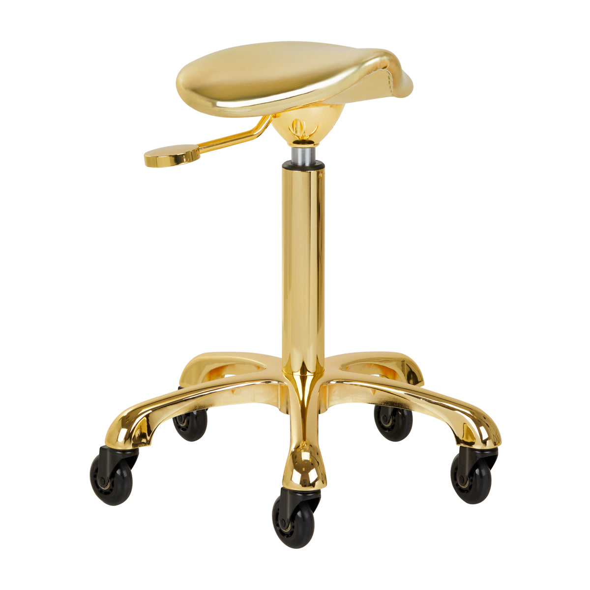 Rollhocker Höhenverstellbar Gabbiano Roll Speed Gold