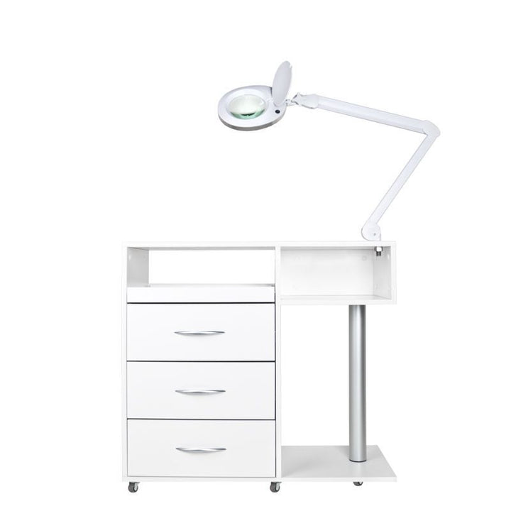 Podologie Set Y-300 mit Rollwagen, Nagelfräser, Lupenlampe und UV-C-Gerät - Bild 3