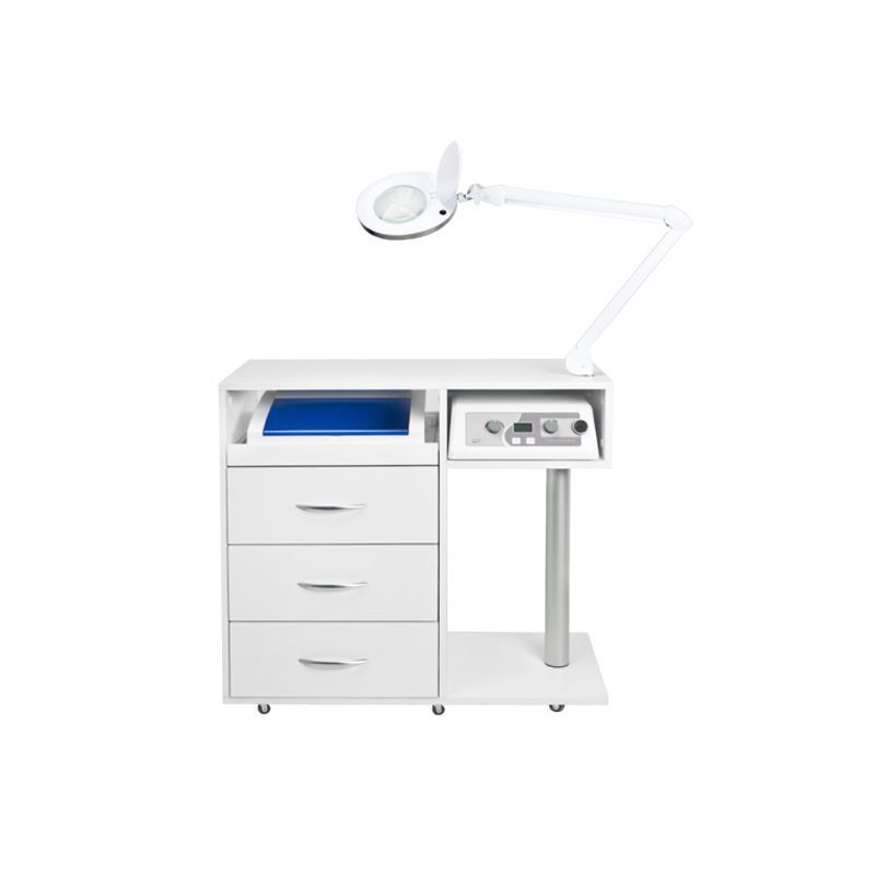 Podologie Set Y-300 mit Rollwagen, Nagelfräser, Lupenlampe und UV-C-Gerät - Bild 8