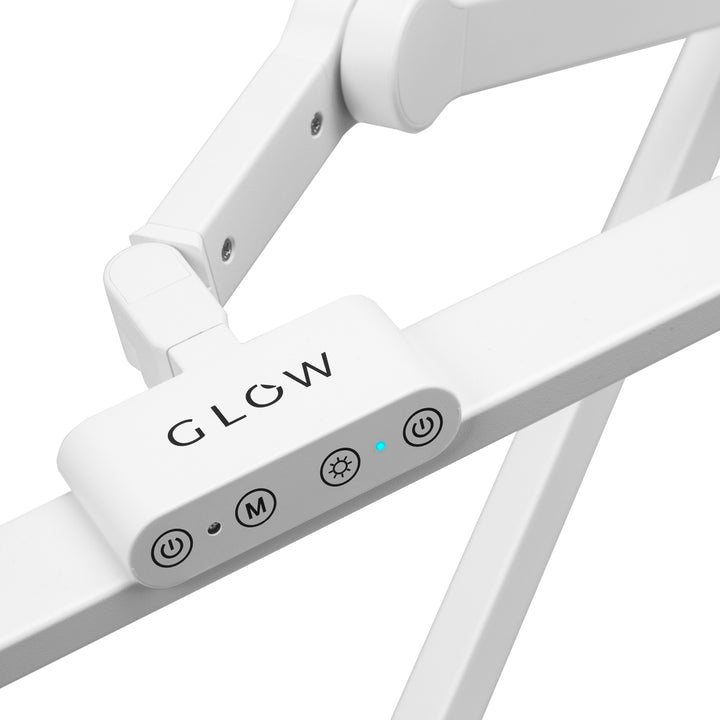 LED-Lampe mit Klemme und einstellbarer Farb- und Lichtintensität Glow L03 Weiß - Bild 6